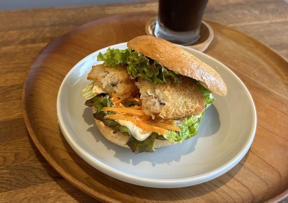 フィッシュフライベーグルサンド