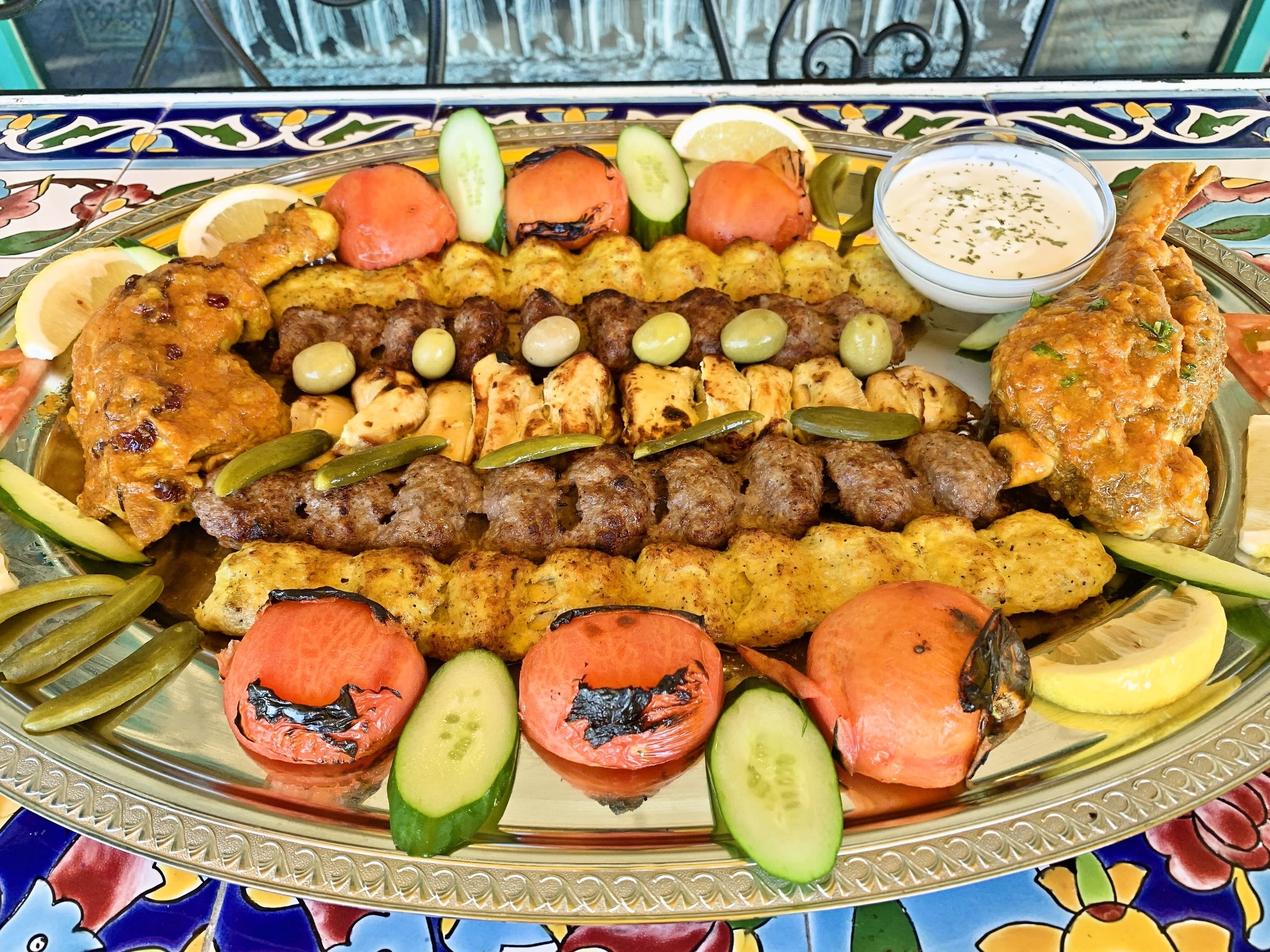 クビデケバブ1ピースセット Kubideh Kebab 1 piece