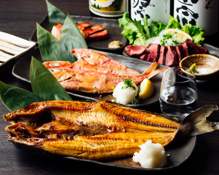 完熟ﾄﾏﾄの冷やしﾄﾏﾄ」｜新宿区役所前のひもの屋(シンジュククヤクショ