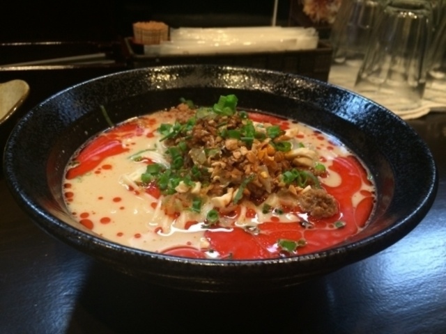 ほどよい辛味、担々麺