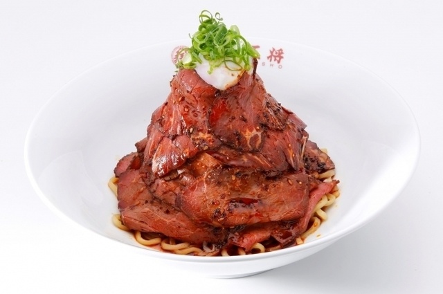 ローストビーフの波は遂に『大阪王将』にまで！9月6日(火)より「ローストビーフまぜそば」販売開始！