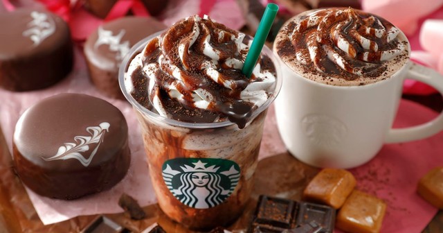 【バレンタインまで】チョコ好き向けスタバ最新メニュー！期間限定チョコレートドリンクから限定グッズも
