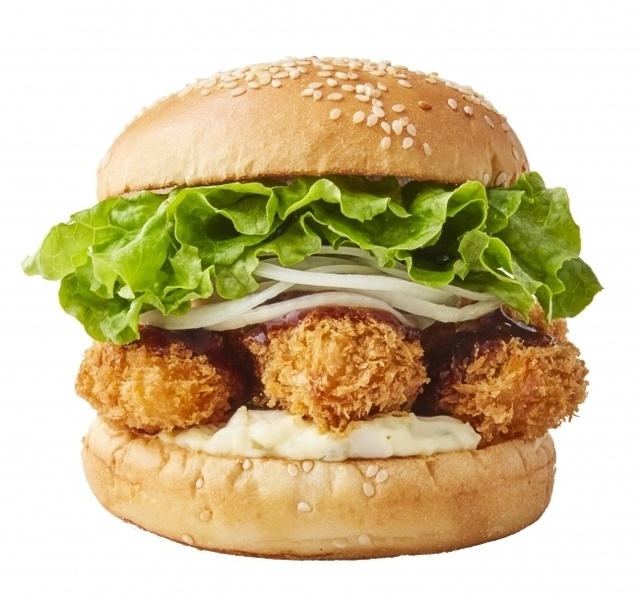 『フレッシュネスバーガー』の新メニュー！外はサクサク中はジューシーな「オイスターバーガー」