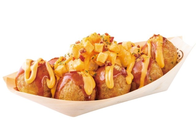 あの「ピザポテト」が『築地銀だこ』でたこ焼になって10/18から限定登場！