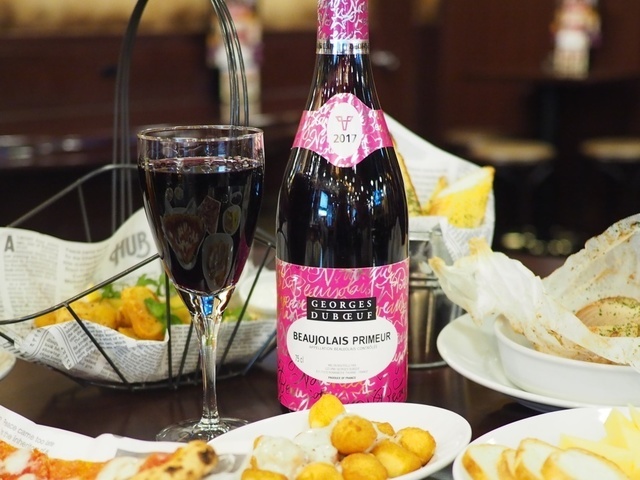 「ボジョレーヌーヴォー飲み放題コース」が楽しめる『HUB』15店舗の一覧