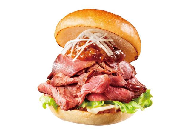 今年はローストビーフ!『ロッテリア』から年に一度の“ご褒美バーガー”が登場