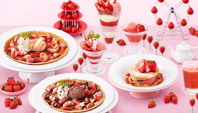 『デニーズ』から「苺苺苺苺苺苺苺苺苺苺苺！のザ・サンデー」今年も登場