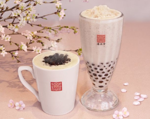 桜とジャスミン香る春限定タピオカティー!『春水堂』で3月4日から発売!