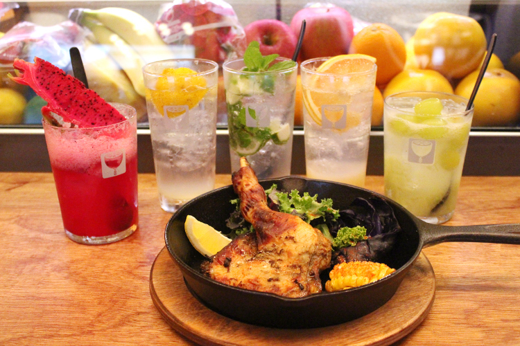 神楽坂に新鮮フルーツをサワーで楽しむ『トーキョーサワースタンド』が