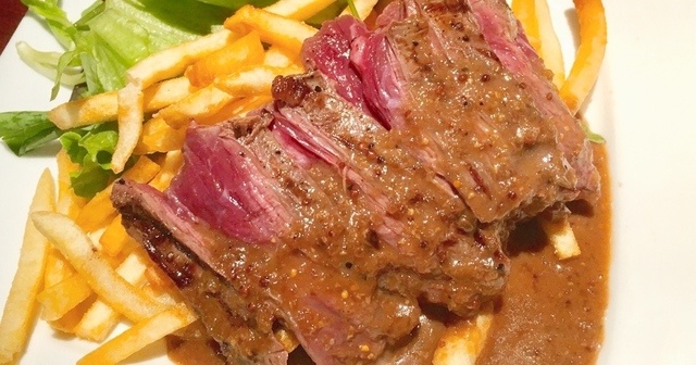 【渋谷】豪快肉厚ステーキをイタリア直送樽生ワインと!109近くの隠れ家系酒場『ます家』