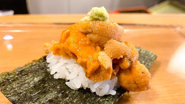 【9月末まで】ウニ&イクラ尽くし8000円コースが6500円の大特価に!天満橋『すしのや』