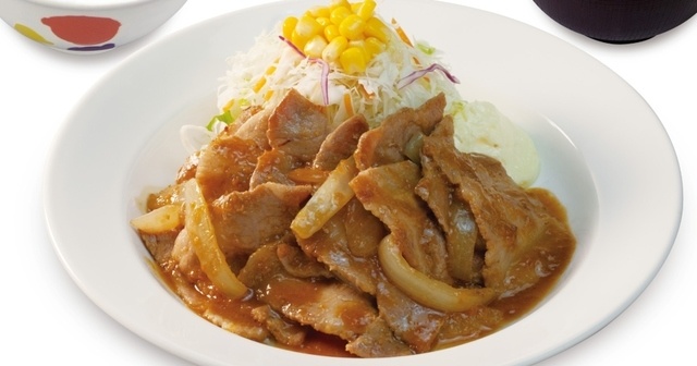 1週間限定!『松屋』の「生姜焼き定食」が無料でお肉1.5倍に増量!