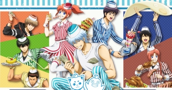 銀魂 万事屋 神楽 アニメイトカフェ アニカフェ 缶バッジ アニメ『銀魂』コラボカフェが開催！コラボメニュー＆グッズを
