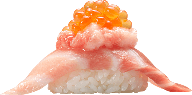 12/26〜!『かっぱ寿司』に大とろ、カニ、いくらをのせた“三段つかみ寿司”が登場!