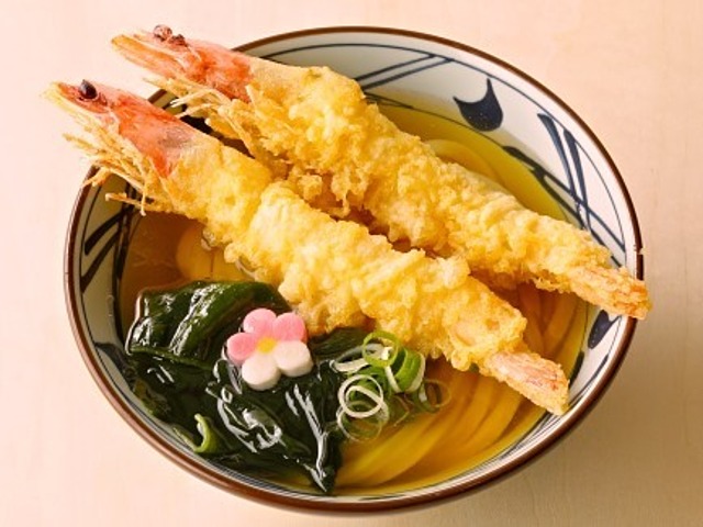 【期間限定】令和2年の幕開けに豪華な1杯！『丸亀製麺』に「“寿”大海老うどん」が登場
