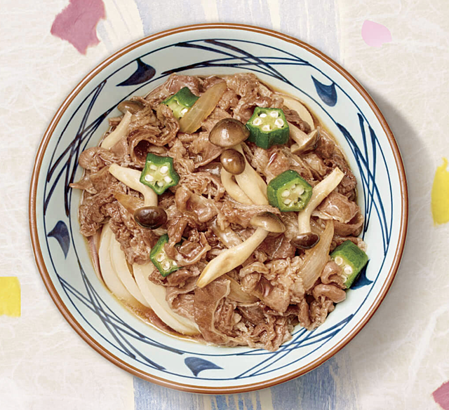 【期間限定】食べ応え抜群！『丸亀製麺』から春の新作「牛肉盛りうどん」が登場