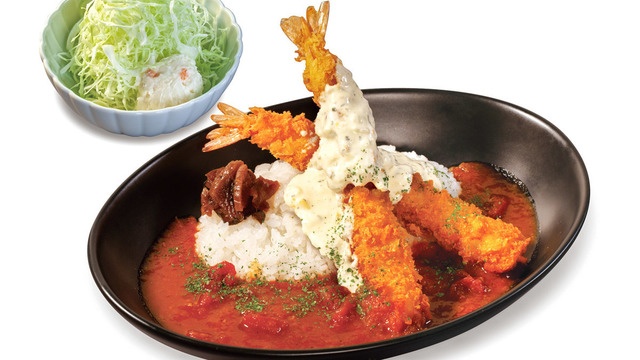 『松のや・松乃家』から、トマトの酸味に体が喜ぶ夏の風物詩『トマトカレー』発売