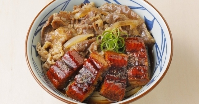 土用丑の日は「う」の付く食べ物！『丸亀製麺』が牛&うなぎを使ったうどんを販売中！
