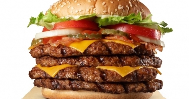 【9日間限定】総重量607g!バーガーキングが“マキシマム”なハンバーガーを発売!