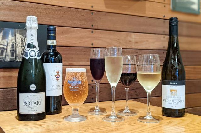 赤・白・泡こだわりのワインが1杯無料！渋谷『ズッカ』が「渋パス」でお得に！