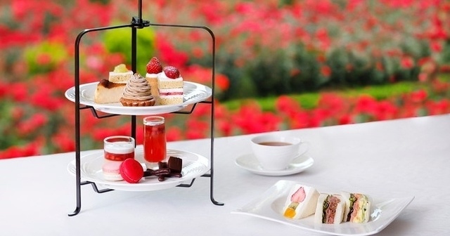 3万輪の薔薇が咲き誇る秘密の庭園で、優雅なアフタヌーンティー！『ホテルニューオータニ東京』