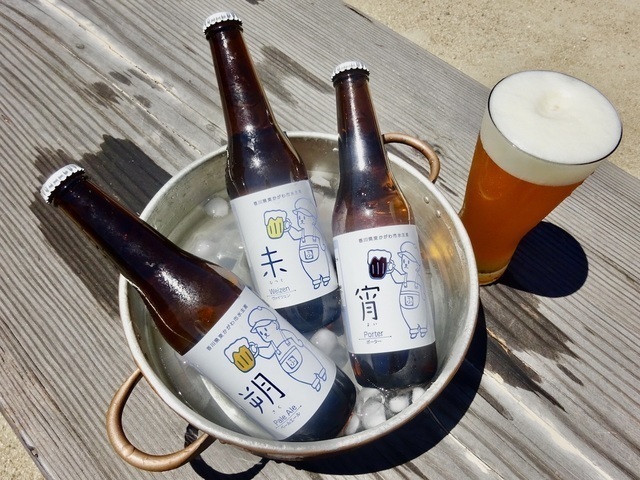 【東かがわ】ピオーネを使ったクラフトビールも。女性醸造家が一人で手掛ける『福繁食品』 