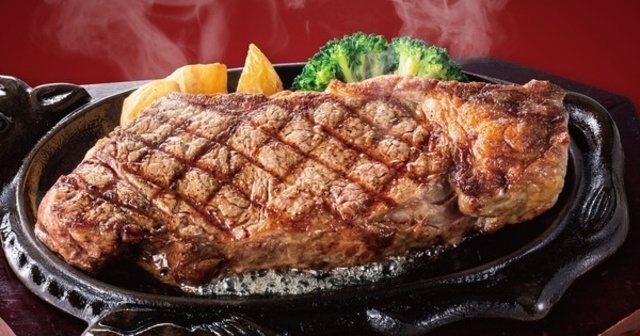 【7/16〜】約680g！『フォルクス』に夏限定の重量級ステーキが登場だ!!