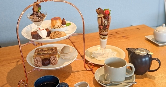 【1/16まで】『キハチ カフェ』がショコラマロンフェアを開催！アフタヌーンティーセットも全店で提供