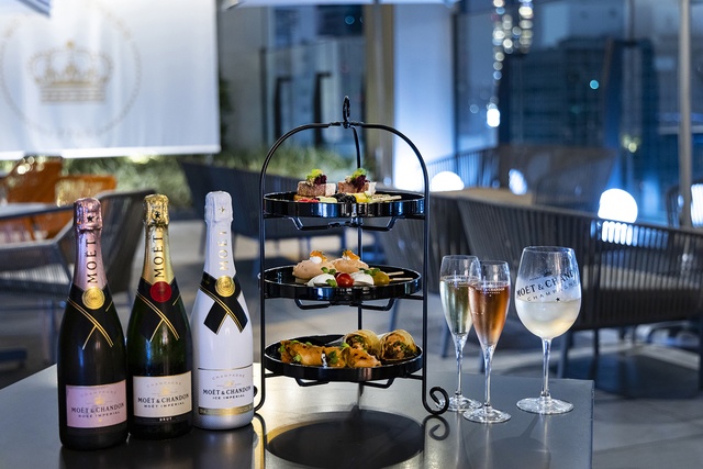 お仕事帰りにモエ飲み放題!田町駅直結『プルマン東京』の最上階でシャンパンガーデン開催