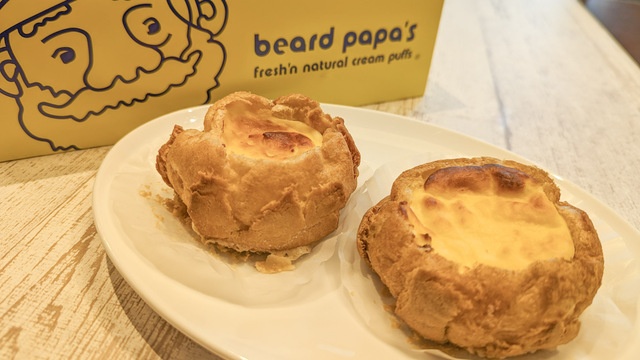 【7/1】ビアードパパの「焼きチーズケーキシュー」は、上品なチーズとサクサク生地が格別