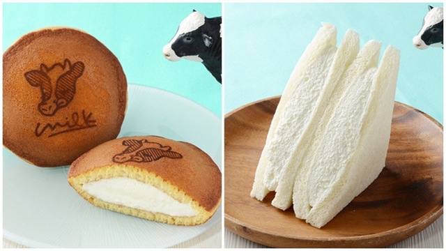 【ローソン×Milk】ミルクたっぷりのどらやきやシュークリーム、大福が新登場