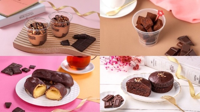 全20種類のスイーツが揃う「キモチときめく チョコフェア」がセブン-イレブンで開催