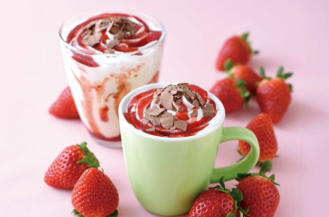 【2/15〜】いちご香る春のミルクセーキが『フォレスティコーヒー』に登場