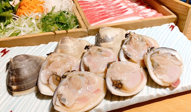 3/26|期間限定!ぷりぷりの大はまぐりを削り立ての鰹出汁でしゃぶしゃぶ!『おかか』