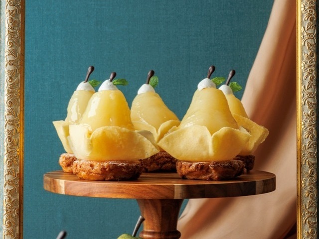 9/1〜｜まるごと洋梨が主役！秋のスイーツを食べ放題で楽しむ神戸北野ホテル『イグレック』