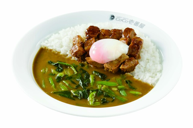 9/13〜｜『ココイチ』に「照りやき肉月見カレー」が登場！豚肉2倍の「ダブル」に茄子・ほうれん草のトッピングも
