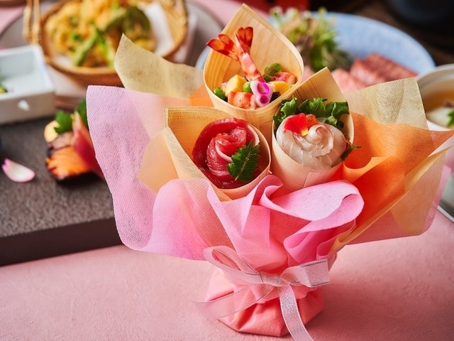 11/1〜|アートホテル大阪の「ブーケ寿司コース」に注目!和フレンチor季節会席で特別な日を華やかに『割烹みなと』