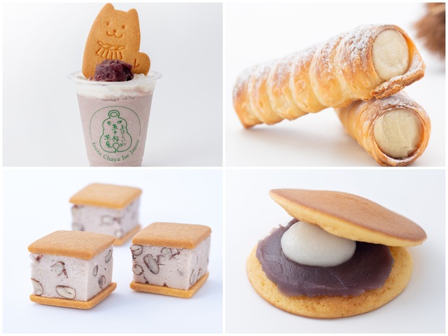 11/13〜|阪急うめだに『五十鈴茶屋』が登場!伊勢限定のあずきドリンクやサクッと食感の「栗コルネ」に注目