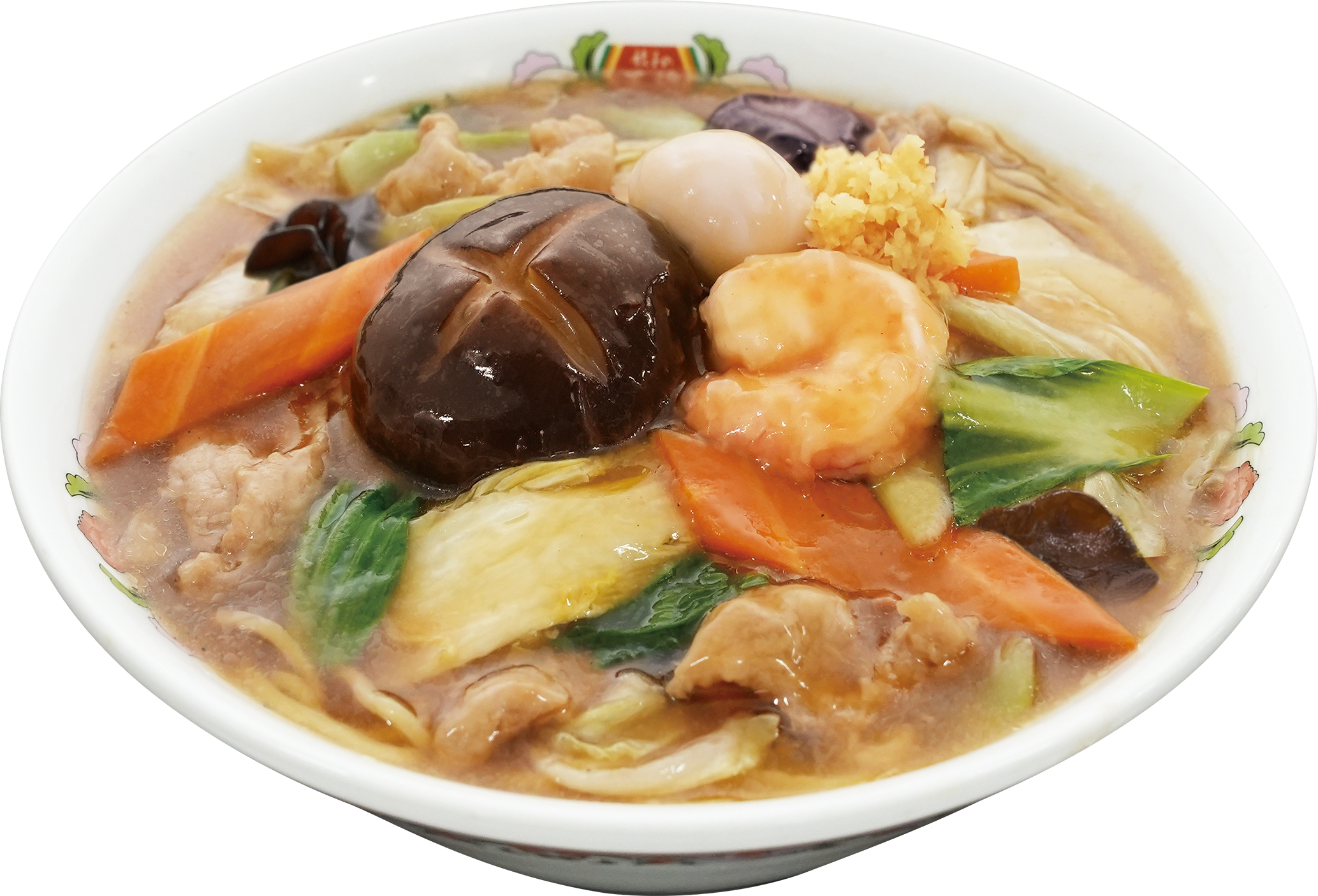 12/1〜｜ぷりぷり海老や大ぶり椎茸の「五目あんかけラーメン」に注目 