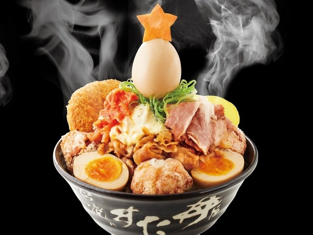 〜12/25｜圧巻のヴィジュアルがSNSで大反響！大盛り肉丼界のパイオニア『伝説のすた丼屋』からクリスマスの挑戦状
