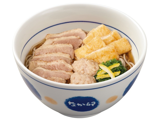 12/18〜|『なか卯』の「鴨そば」は年越しにオススメ!3種の鴨肉と柚子香る出汁の1杯が新登場