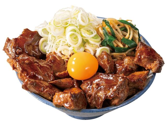 1/22〜｜厚切り豚レバーが主役！柔らかく煮込んで香ばしく焼いた新作丼『肉めし岡もと』