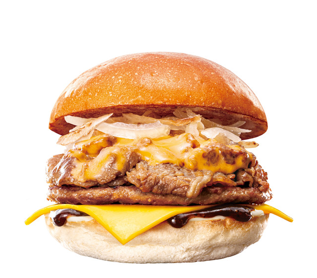 1/30〜|甘辛カルビと濃厚レッドチェダーのW主役!もっちり食感のバンズが肉の旨みを引き立てる『ロッテリア』