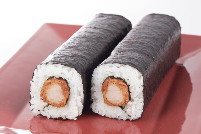 2/2｜節分限定！毎年好評の「恵方ヒレかつ巻き」登場！甘めのソースと酢飯のバランスが絶妙『まい泉』