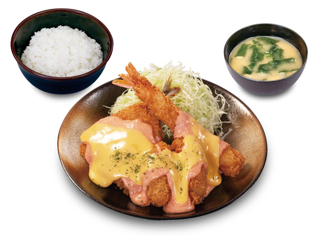 2/5〜|チキンかつに明太クリーム&チーズ3種をON!かねふくの人気商品が復活『松のや』