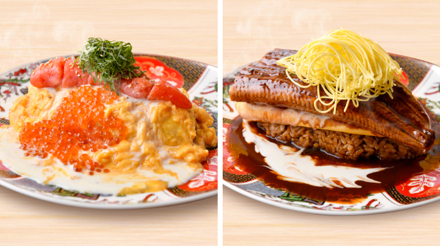 2/3〜｜鰻・いくら・明太子を贅沢に使用「ぱっかーんオムライス」登場！『たまごのきもち。』ほか3ブランド
