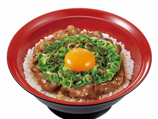 2/18〜｜牛カルビに特製だれをガッツリ絡めた焼肉丼に注目！チーズやねぎ玉トッピングも『すき家』
