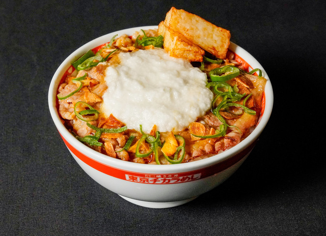 2/17〜|青森県産ニンニク&長イモのW主役!スタミナ抜群の産地コラボ牛丼に注目『東京チカラめし食堂』