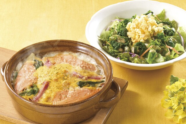 2/27〜|さくらますのオムドリアに黒豚と菜の花の御膳も!厳選素材×春野菜の『ジョナサン』に注目