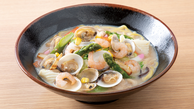 3/6〜｜あさり＆はまぐりの旨み凝縮！春野菜や海老たっぷりの一杯を『長崎ちゃんめん』で